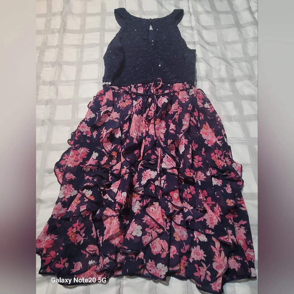 Beautiful Speechless Fancy Dress~Ruffles~Rhinestone~Elegant~Size 12